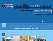 Tablet Screenshot of kotvacamp.cz